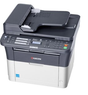 Kyocera ECOSYS FS-1125MFP Multi-Function Monochrome Laser Printer (Black, White)